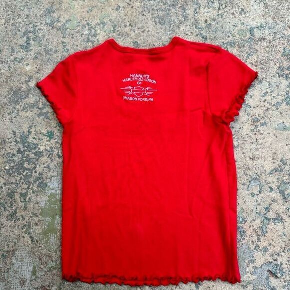 Harley Davidson Women’s Y2K Biker Shirt - Picture 4 of 4